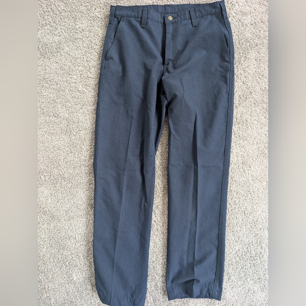 Workrite FR Fire-Resistant Navy Work Pants Men’s Size 32x33 Excellent Condition